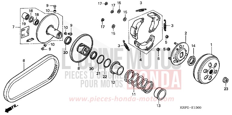 COTE MENE de SCV 100 Lead CANDY BLAZING RED (R195) 2005